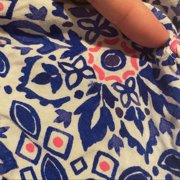 Cherokee Girls Sleeveless Top Size 18 Months Brightly Colored White Blue Pink - Picture 6 of 9